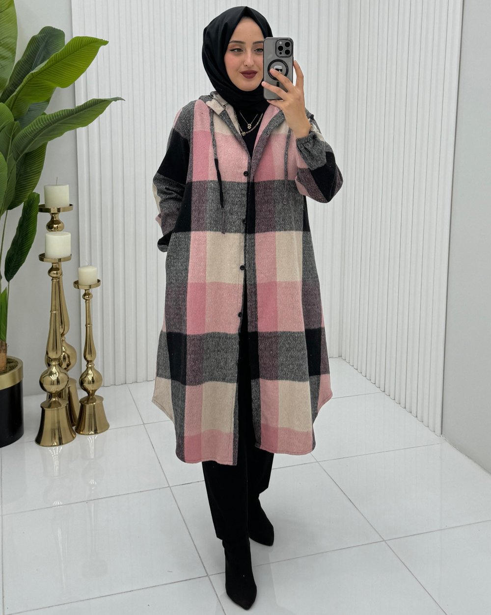 Emel Oduncu Gömlek Krem — Krem
