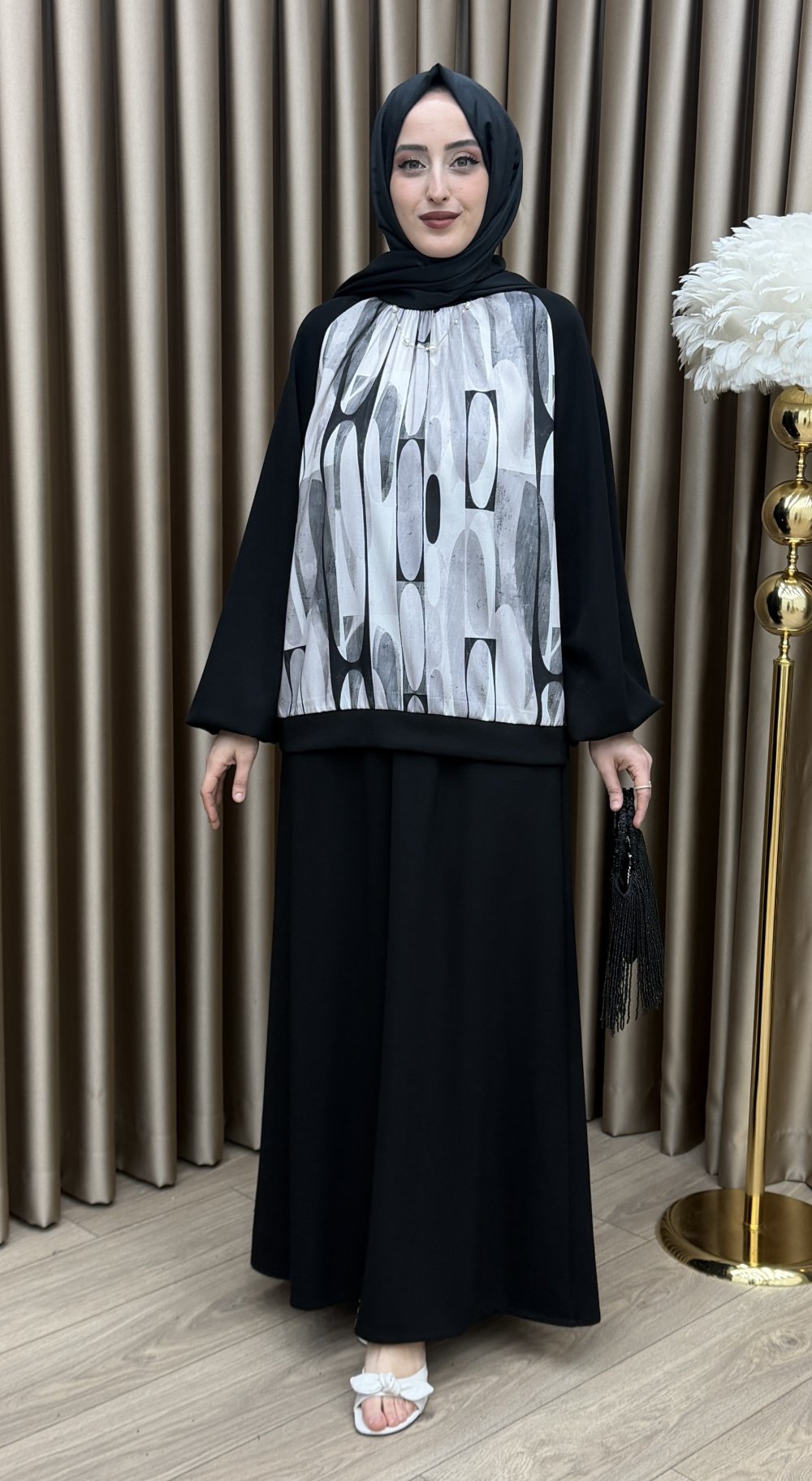 Dora Etek Takım Siyah — Siyah