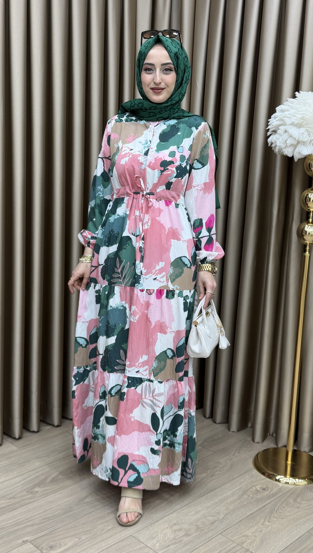 Neşe Elbise Pembe — Pembe