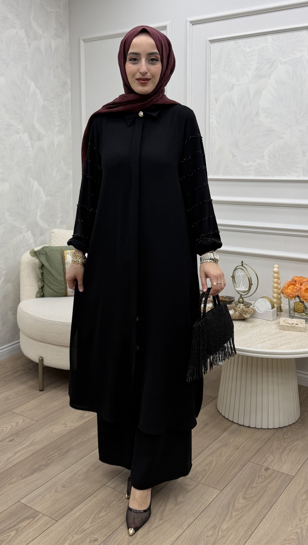 Elora Takım Siyah — Siyah