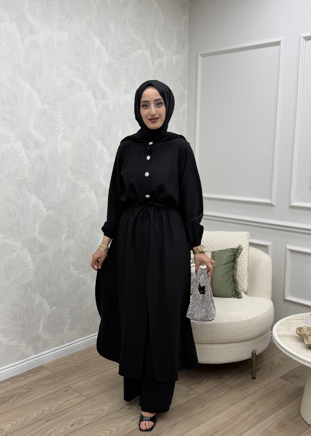 Demet Takım Siyah — Siyah