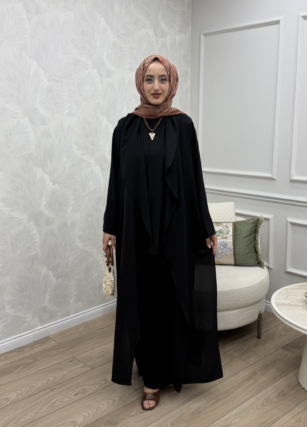 Nora 3 Lü Takım Siyah — Siyah