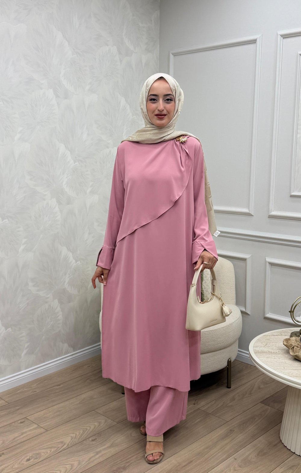Esila Takım Siyah — Pembe