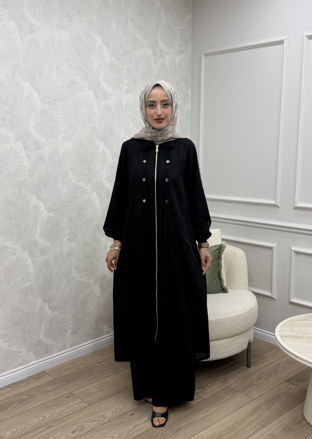 Serap Takım Siyah — Siyah